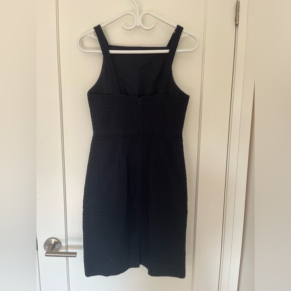 Navy Lace J Crew Dress - Picture 4 of 6